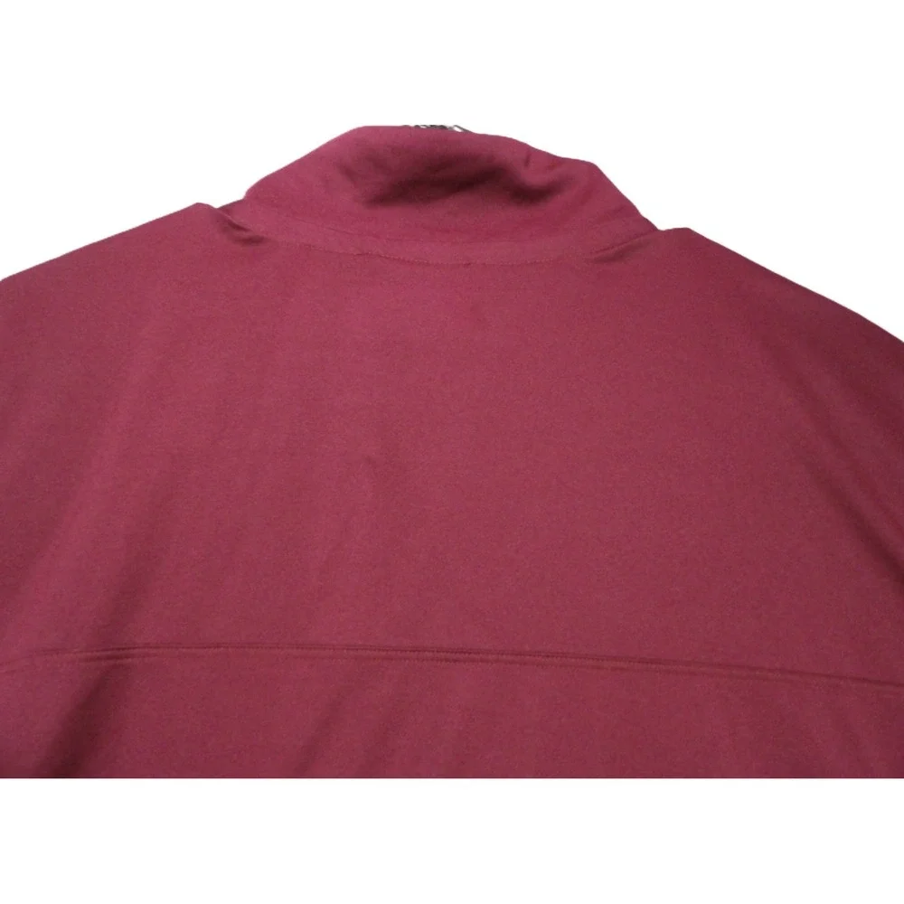 Adidas Mississippi State Bulldogs Zip Player Pullover XL Maroon AEROREADY Men LS
